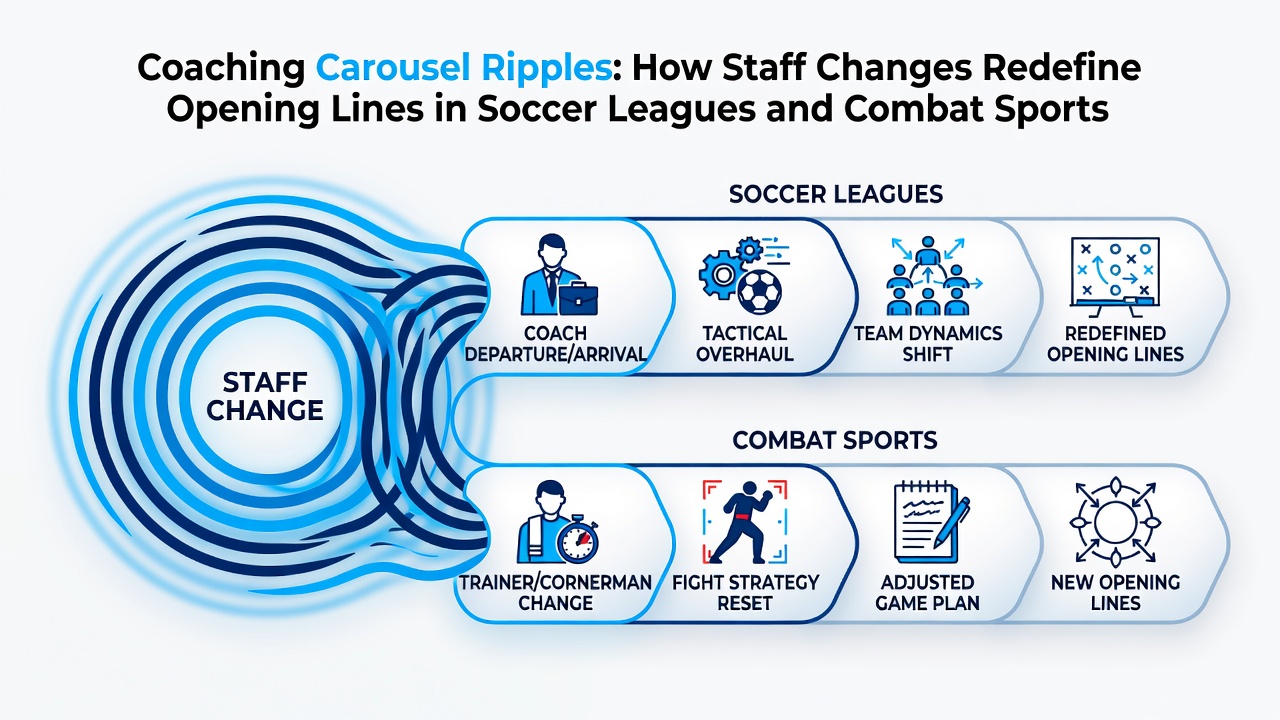 Fighter training camp changes and coaching staff updates in combat sports influencing betting markets