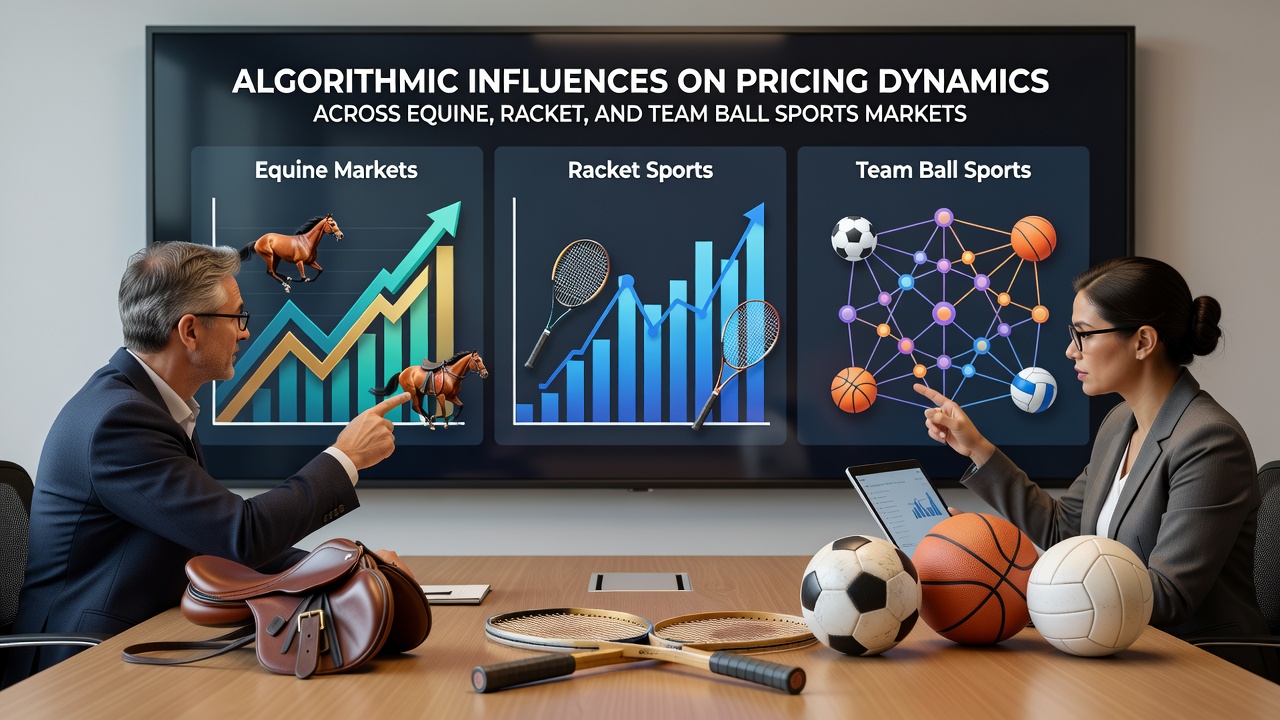 Algorithmic models processing real-time data streams from equine racing events alongside racket and team ball sports pricing adjustments