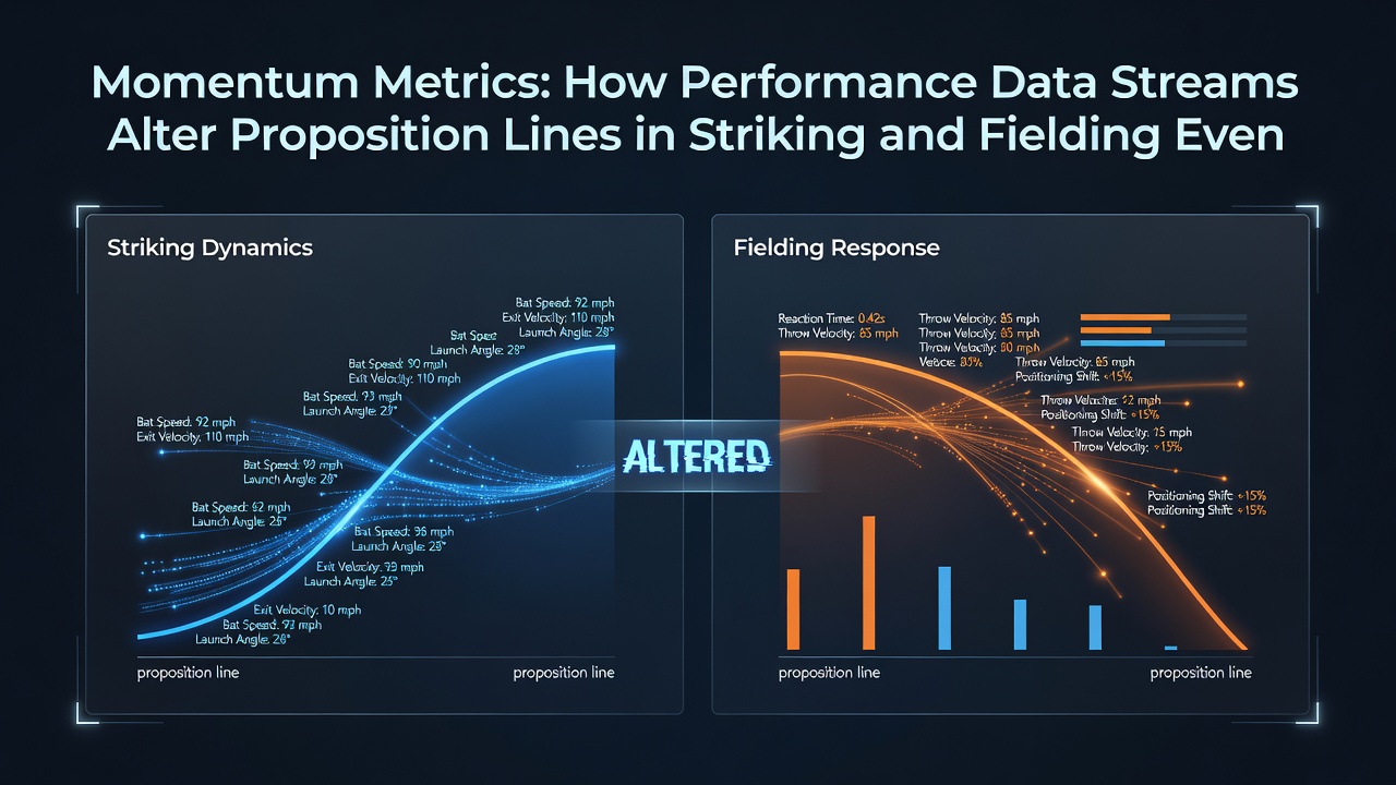 Live analytics dashboards tracking momentum shifts during baseball and cricket matches